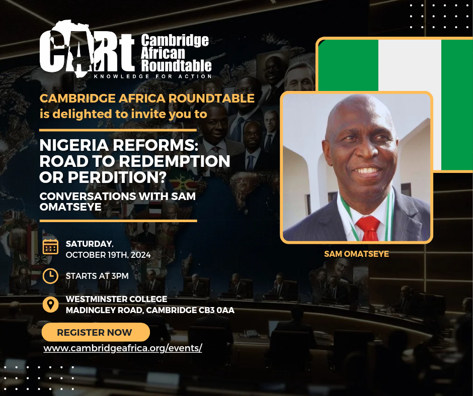 Nigeria Reforms Road to Redemption or Perdition? Conversations with Sam Omatseye